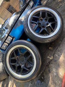 Corvette rear wheels pair 17x9.5