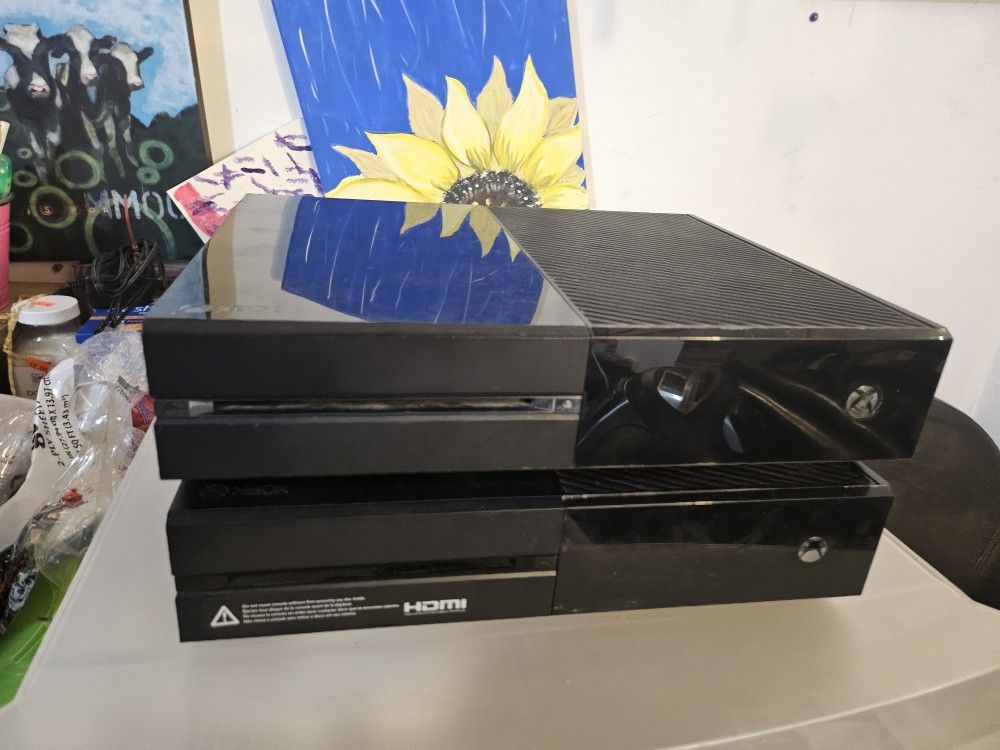 2 Xbox One Console Only For Parts Or Repairs