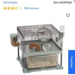 Full Cheecks Hamster Cage Small Pet Habitat