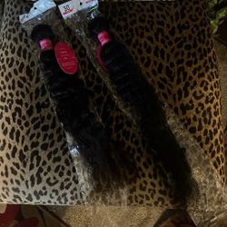 2 Bundles Deep Wave Human Hair 24 30