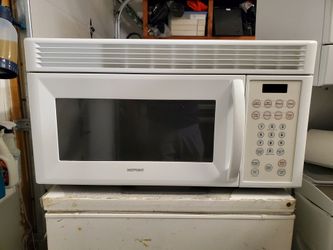 Hotpoint over the range microwave
