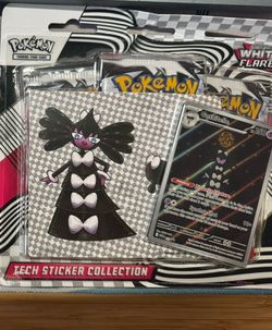 White Flare Tech Sticker Collection Gothitelle