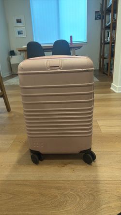 Pink Beis Carry On Suitcase