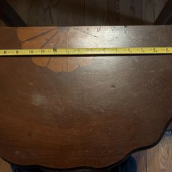 24 Inch Mahogany  Table- From ShipCaptain’s House