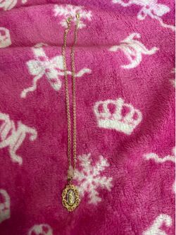 14k Virgin Mary pendant and 14k chain