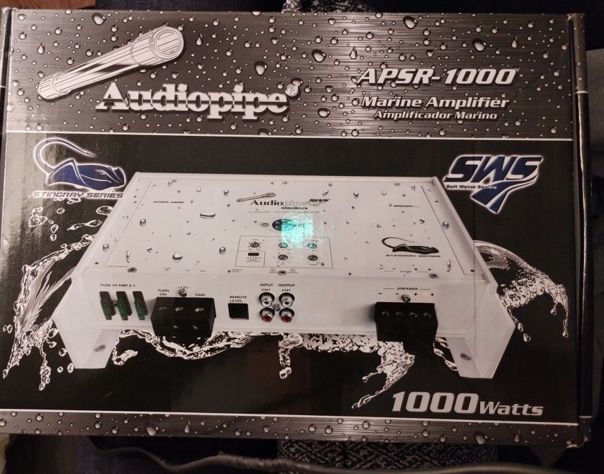 1000 Watt Audiopipe Amp