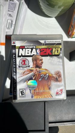 NBA 2K10 PlayStation 3 Game
