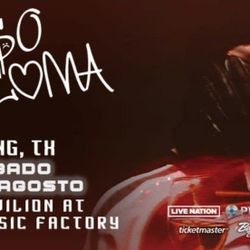 Peso Pluma 8/12 
Toyota Music Factory SINGLE TICKET 