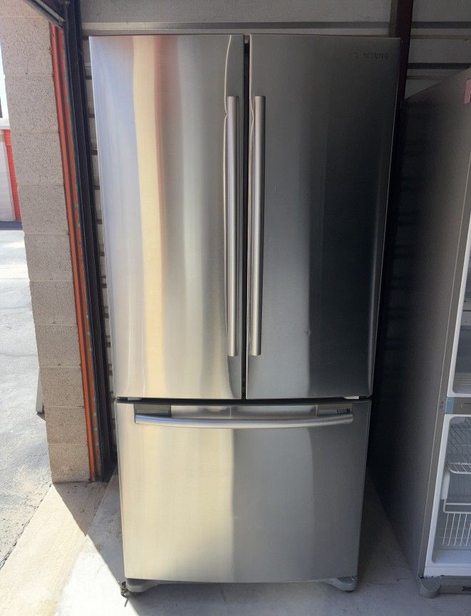 Samsung Stainless Steel Refrigerator And Freezer