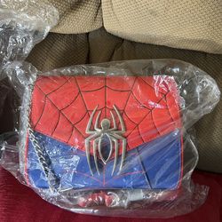 Spiderman loungefly purse