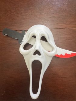 Ghostface hair clips