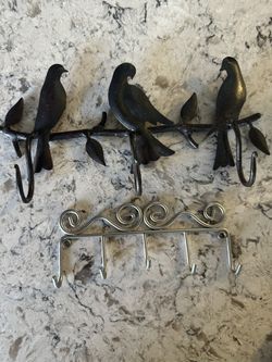 Beautiful Detailed Key/Coat Rack- 2
