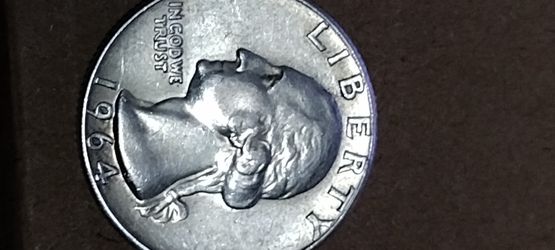 90% Silver Coin, Last Year Of The Silver Quarter. 