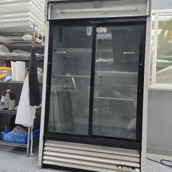 True Glass Door Refrigerator 