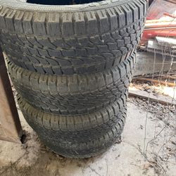 Estate sale Clean Out - Tires Zentex 285/70R17