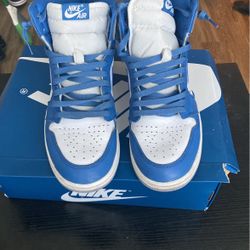 True Blue Jordan 1 Size 12 (no Box)