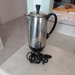 PERCOLATOR COFFEE MAKER 12cup