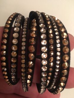 Swarovski Crystal wrap bracelet