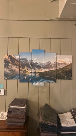 Landscape photo wall art