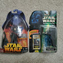 Star wars 3.75 action figures Emperor Palpatine