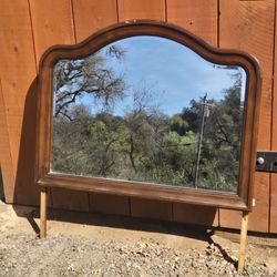 52" X 40" Wood Framed Mirror