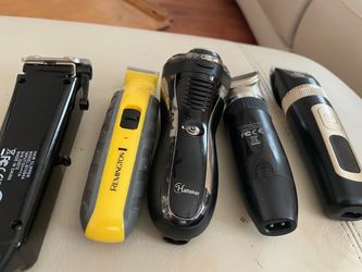 Lot of 5 Hair Clippers and Trimmers