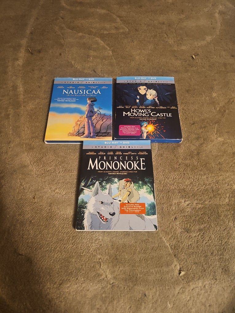 $40 Ghibli BluRay/DVD Set