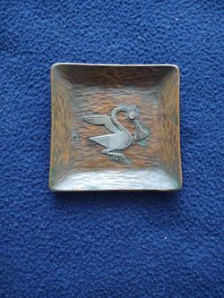 Graziella Laffi Peruvian Hammered Copper Tray