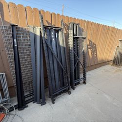 2 Sets Of Husky Metal Racks Used