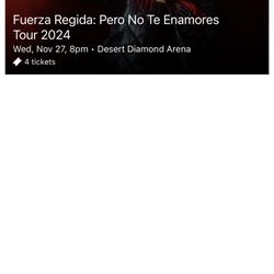 Fuerza Regida Tickets