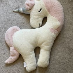 Large Unicorn Pillow 