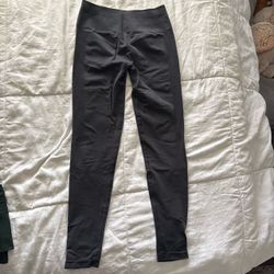 Alphalete Smoke Gray Leggings, Size Medium