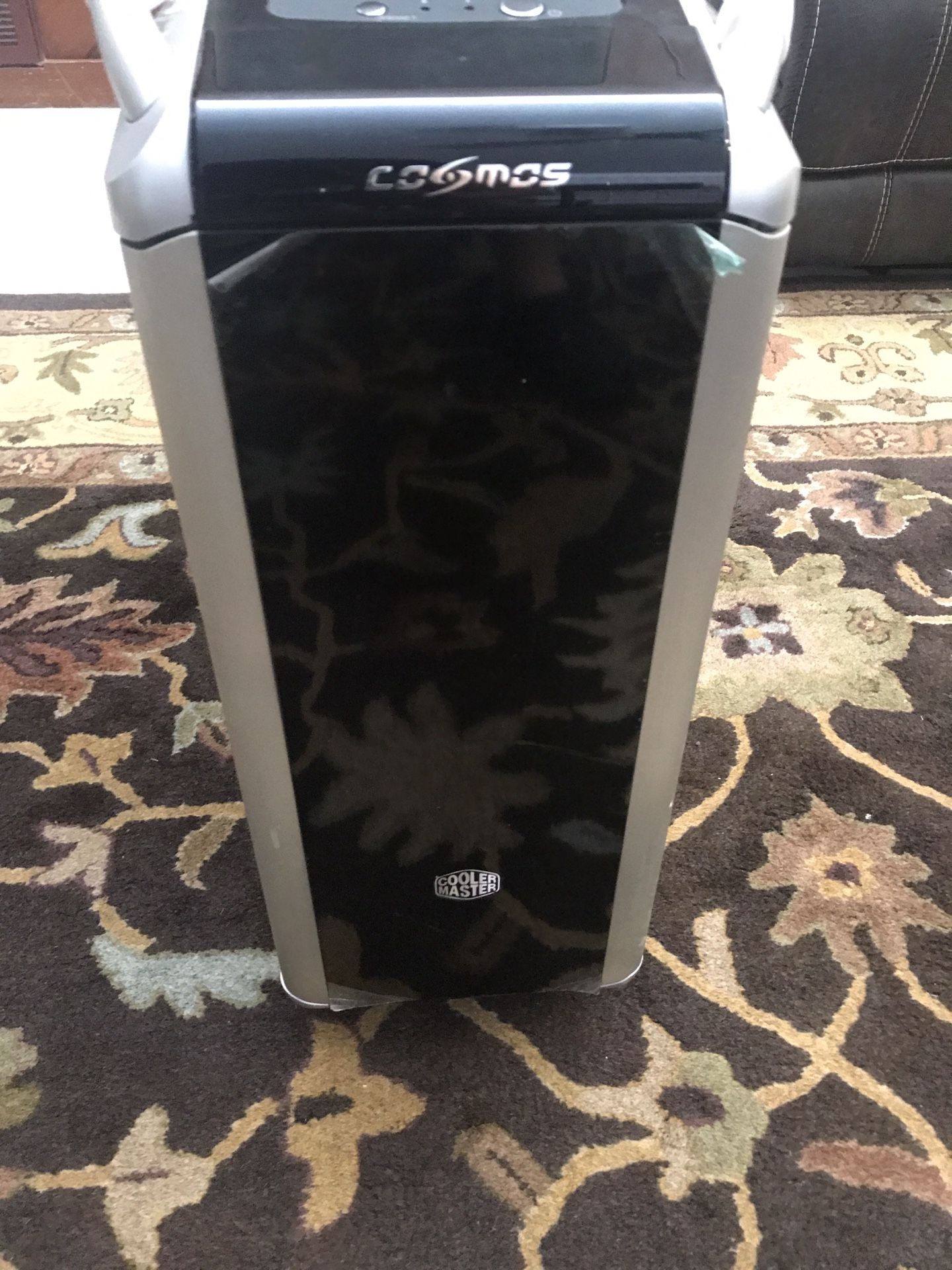 Ventilateur / Cache Avant Pour Cooler Master Cosmos 1000 – OEM – Noir – État Neuf