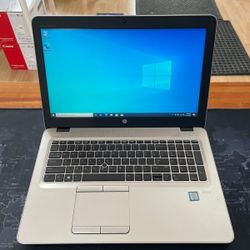 HP ELITEBOOK 850 G3 15” CORE i5-6200u 2.4GHz 8GB RAM 256GB SSD WINDOWS 10 PRO
