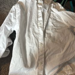 Kids White Dress Shirt 