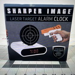 LASER TARGER ALARM CLOCK 