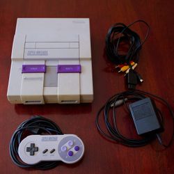 Super Nintendo Console Professionally Recapped and Cleaned