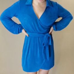 Women’s Blue Dress