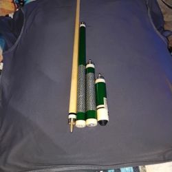Vintage 4 Piece Pool Cue Stick