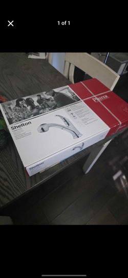 Shelton F-WKP-701C Polished Chrome Pull-Out Kitchen Faucet