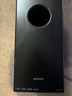 Sony Receiver, Sub w/ Soundbar