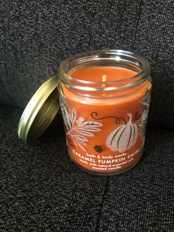 Caramel Pumpkin Swirl 🍭 Single Wick Candle