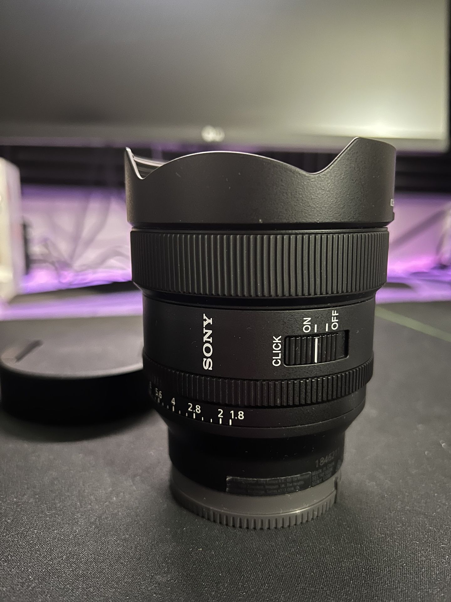 Sony 14mm F1.8 G Master Lens