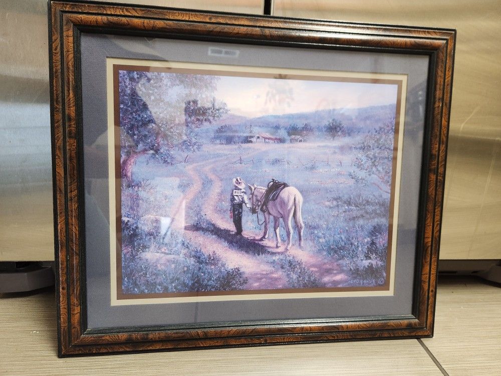 Western Art With Frame