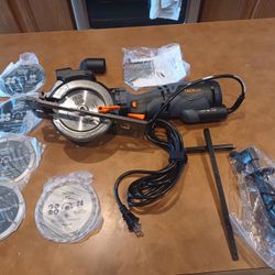 Brand New Mini Circular Saw With Laser