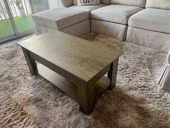 Lift Top Coffee Table With Storage