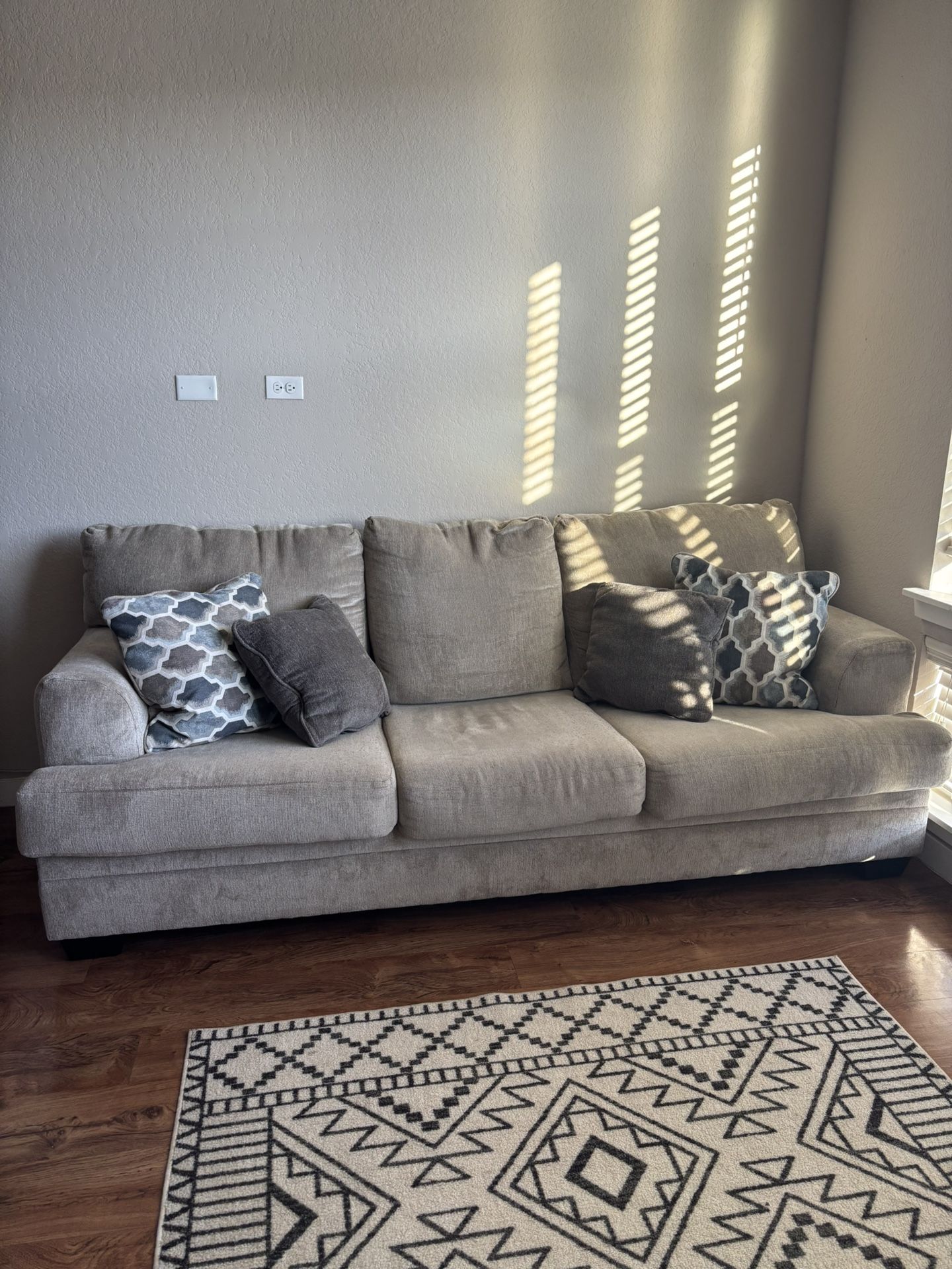 Ashley Furniture Couch (w/ Pillows)