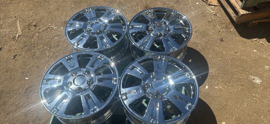 Set Of 4 Wheels Toyota Tundra 20” Chrome