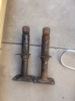 Gbody rear bumper shocks