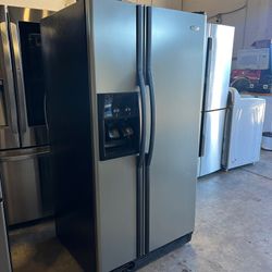😍 REFRIGERATOR WHIRLPOOL SIDE BY SIDE water dispenser🤩💫90 days warranty💯